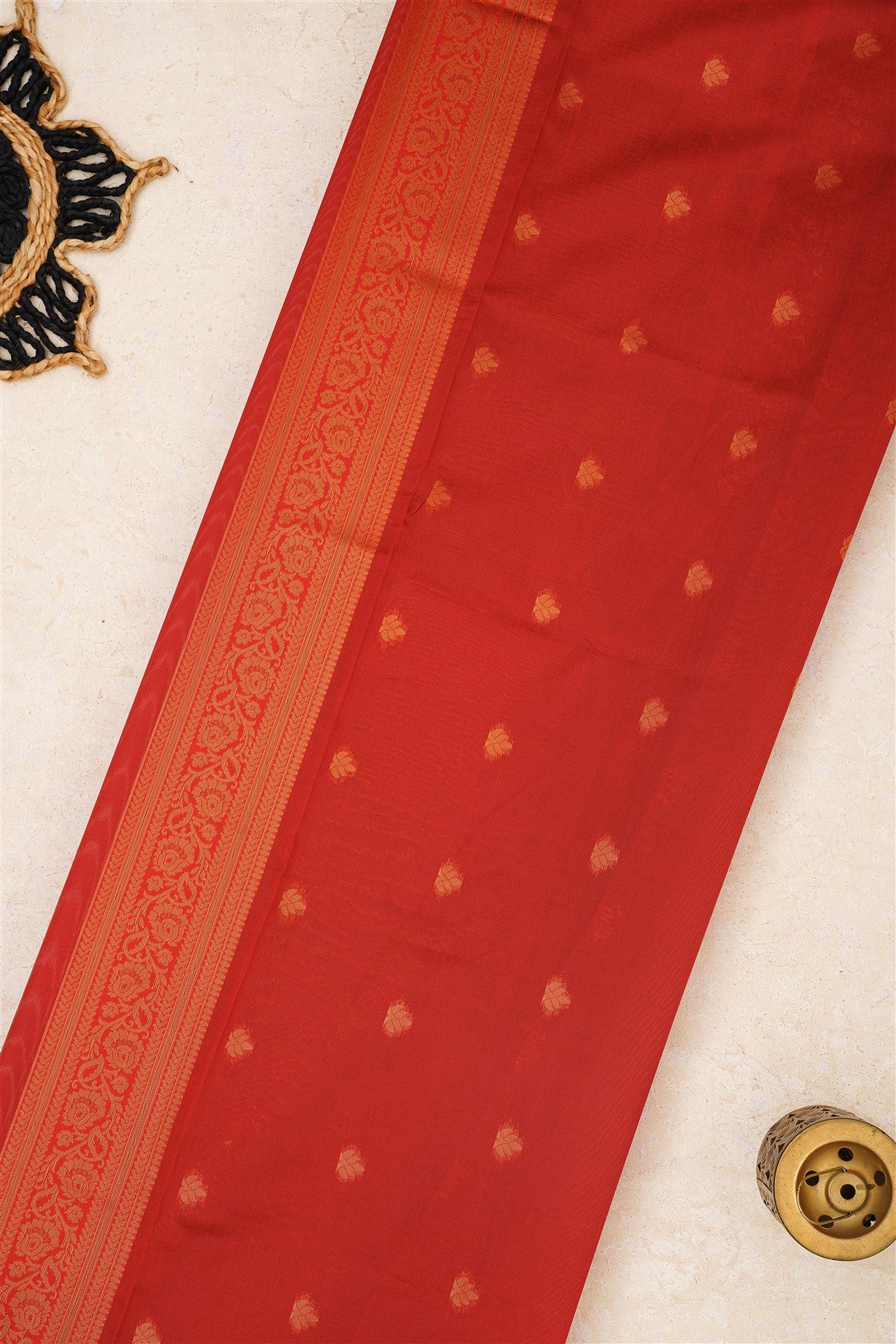 Ikat Silk Navy Blue Saree