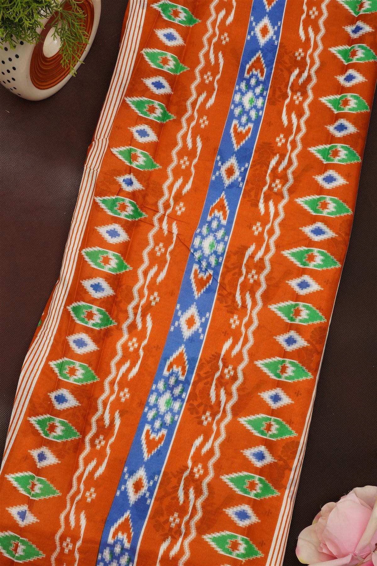 Fancy Cotton White Saree