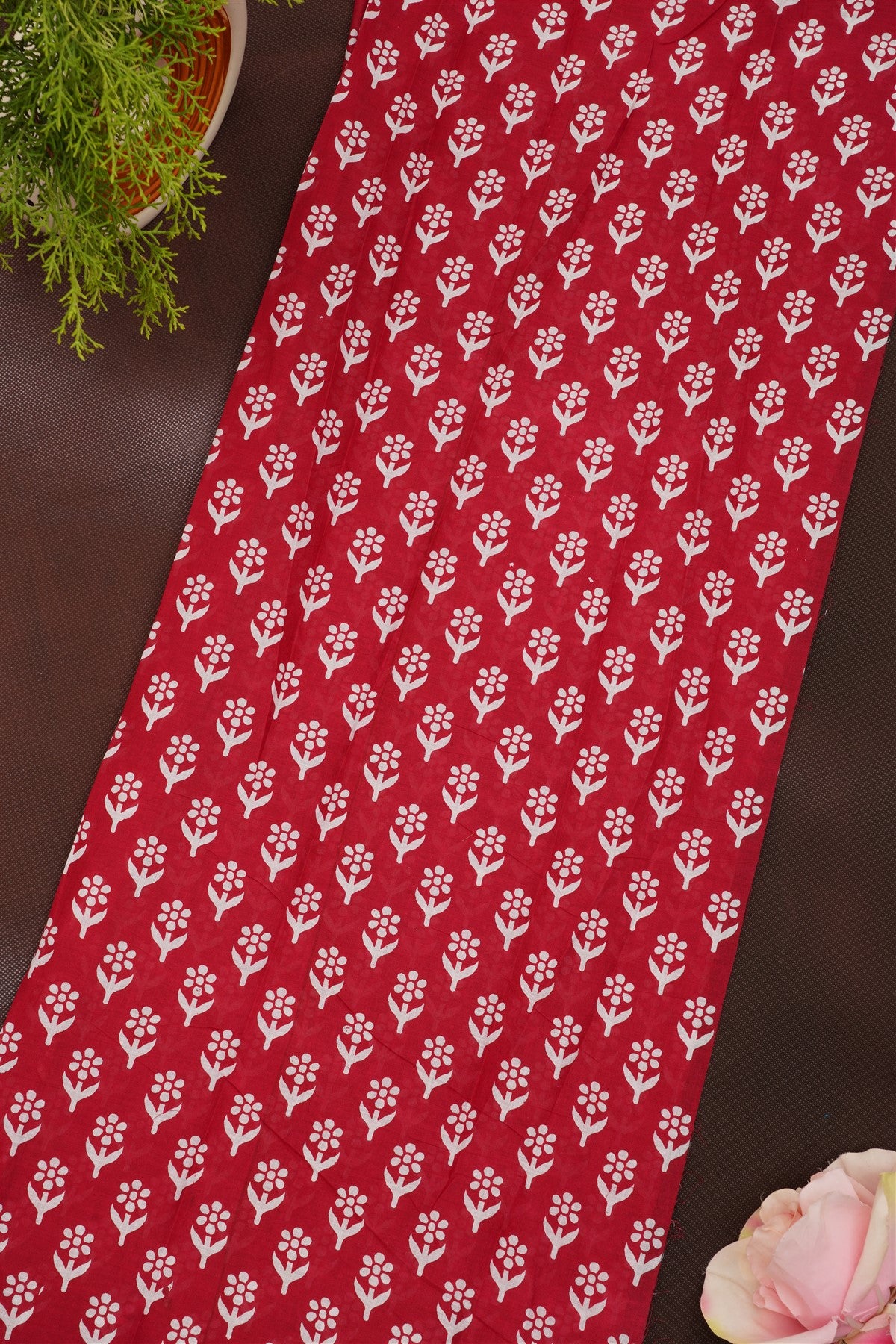 Fancy Cotton Light Brown Saree