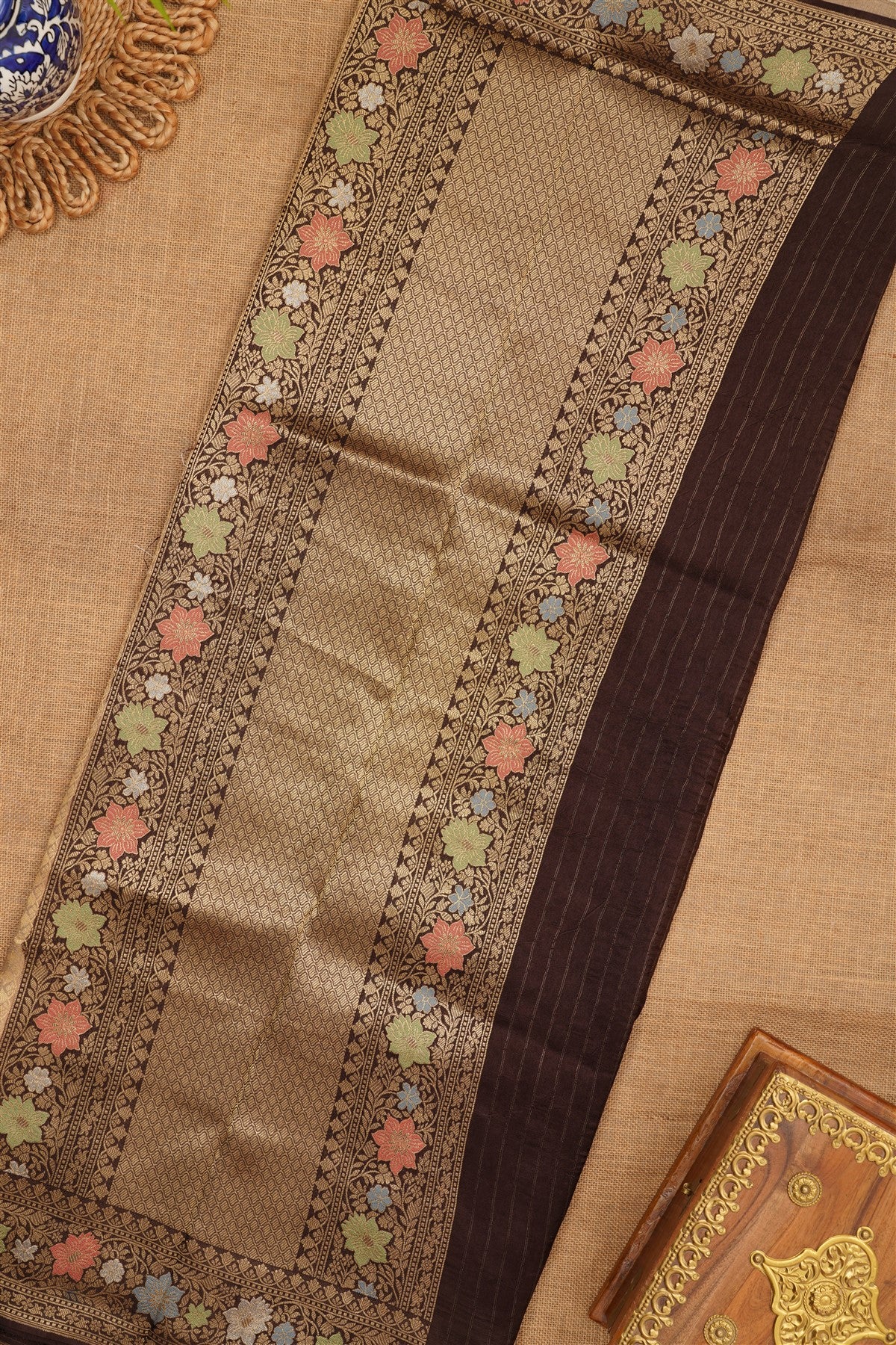 Banarasi Silk Beige Saree
