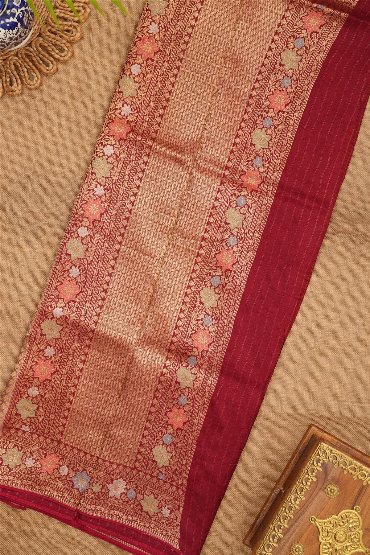 Banarasi Silk Light Purple Saree