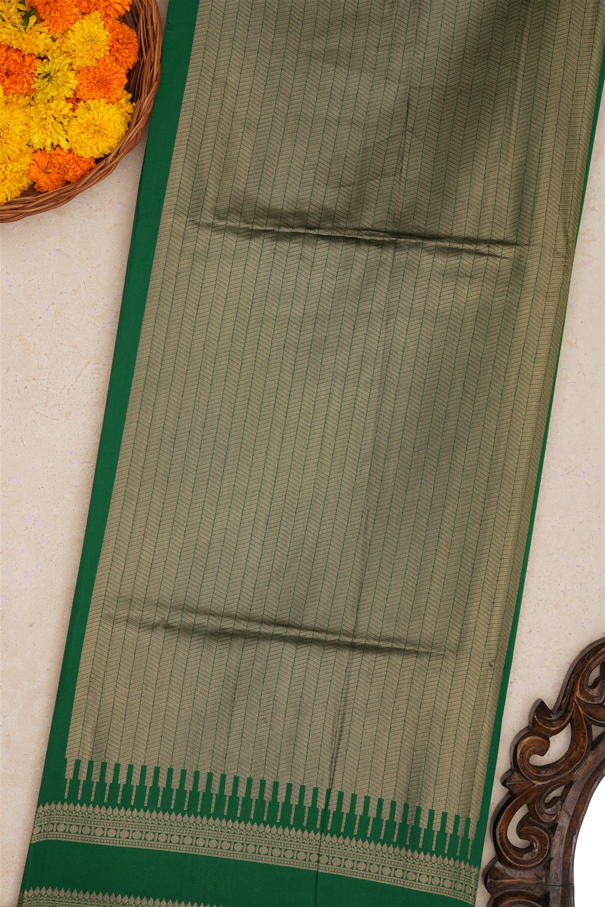 Fancy Silk Dark Pink Saree