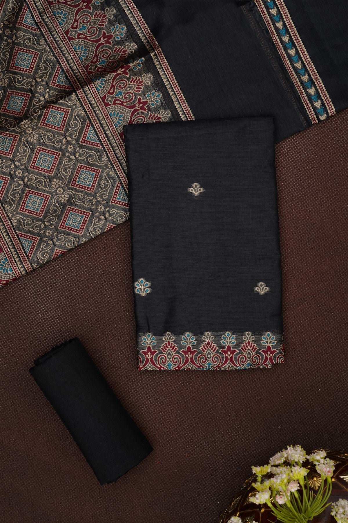 Raw Silk Dressmaterials