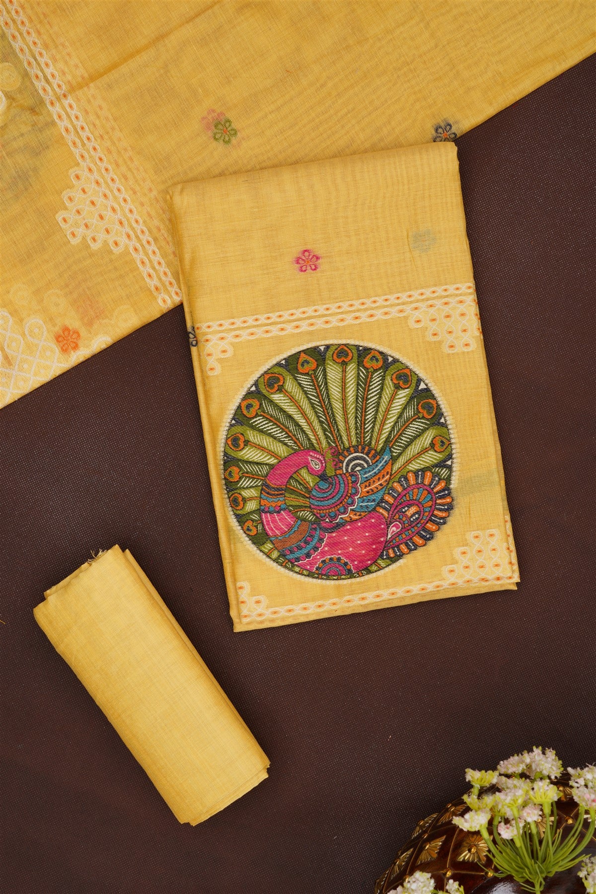 Chanderi Dressmaterial