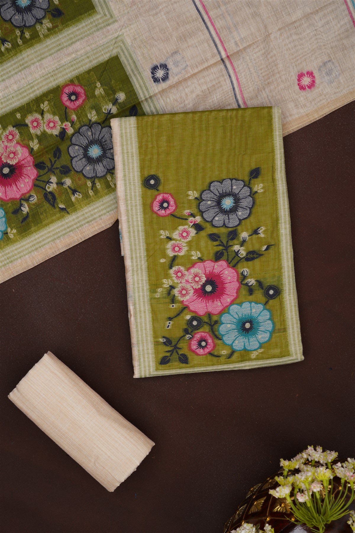 Chanderi Dressmaterial