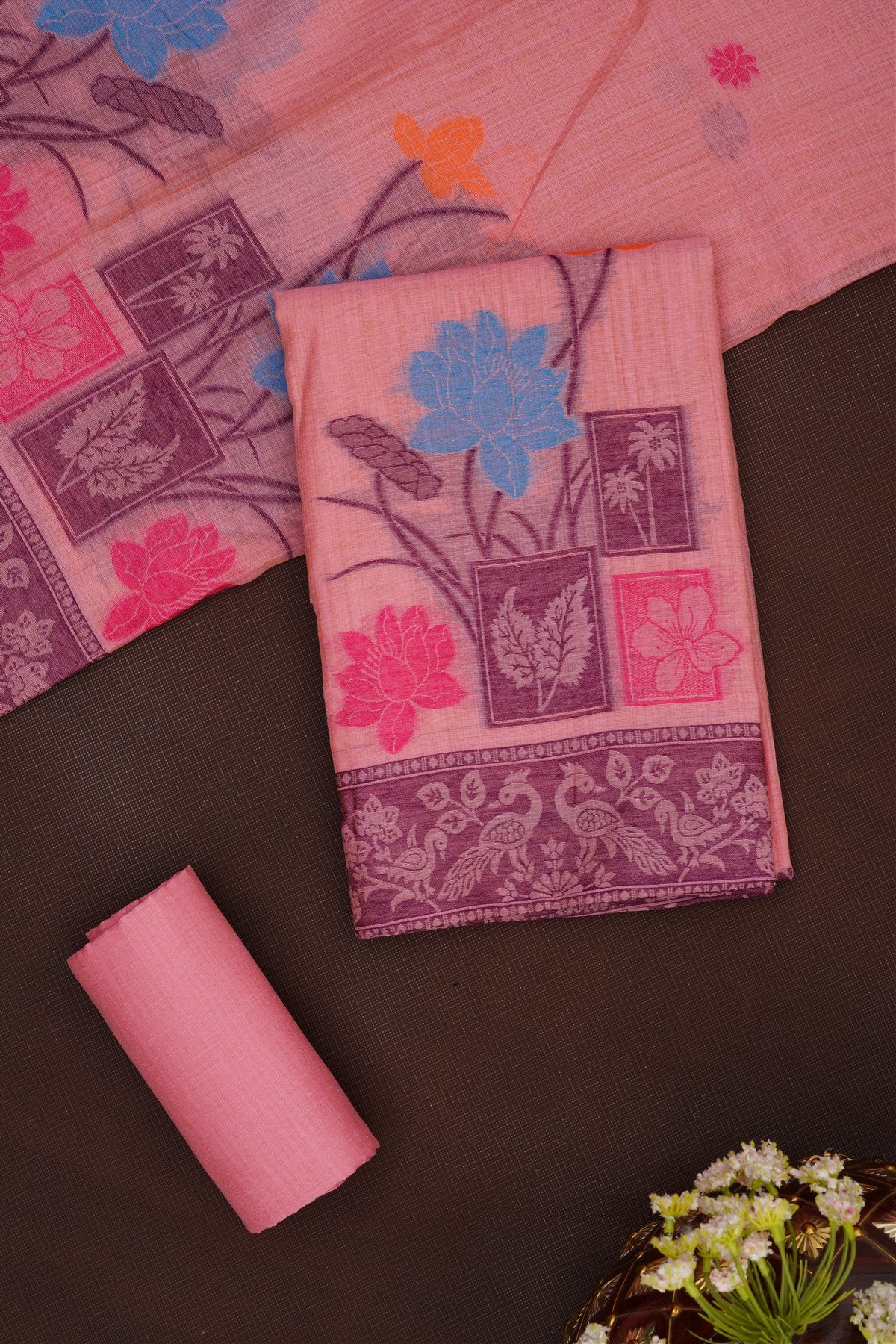 Chanderi Dressmaterial