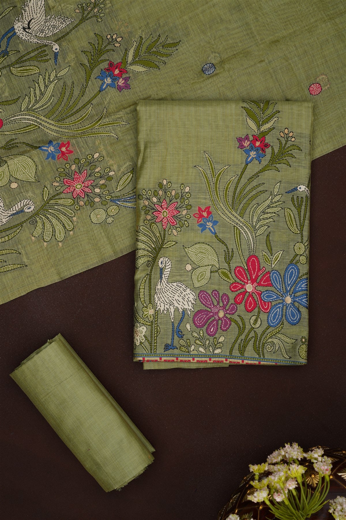 Chanderi Dressmaterial