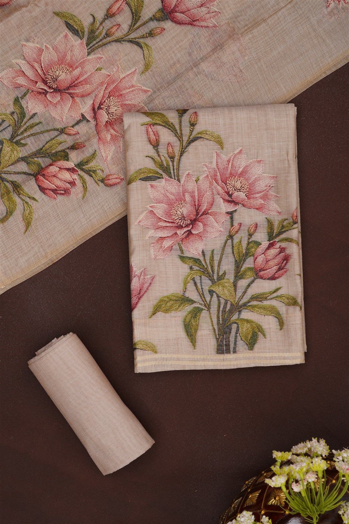 Chanderi Dressmaterial
