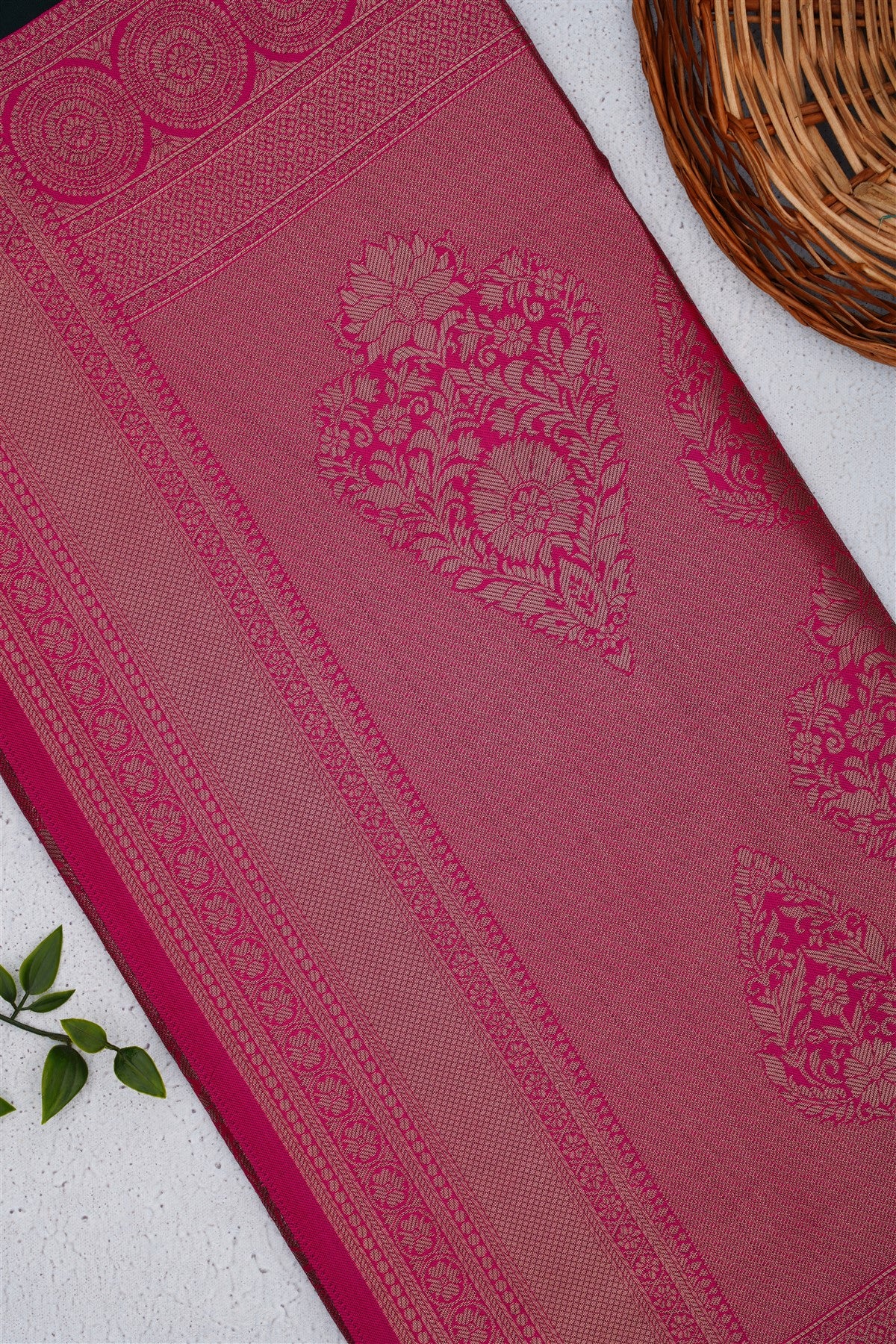Banarasi Soft Silk Dark Green Saree
