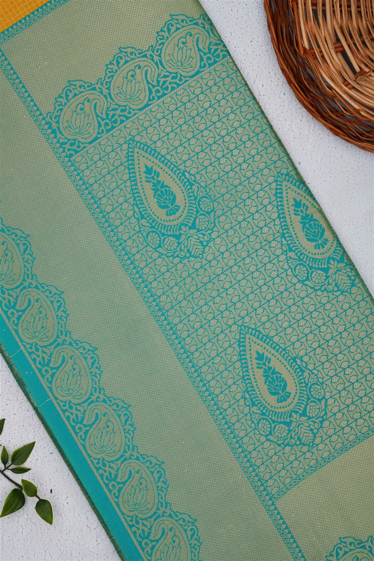 Banarasi Soft Silk Lemon Yellow Saree