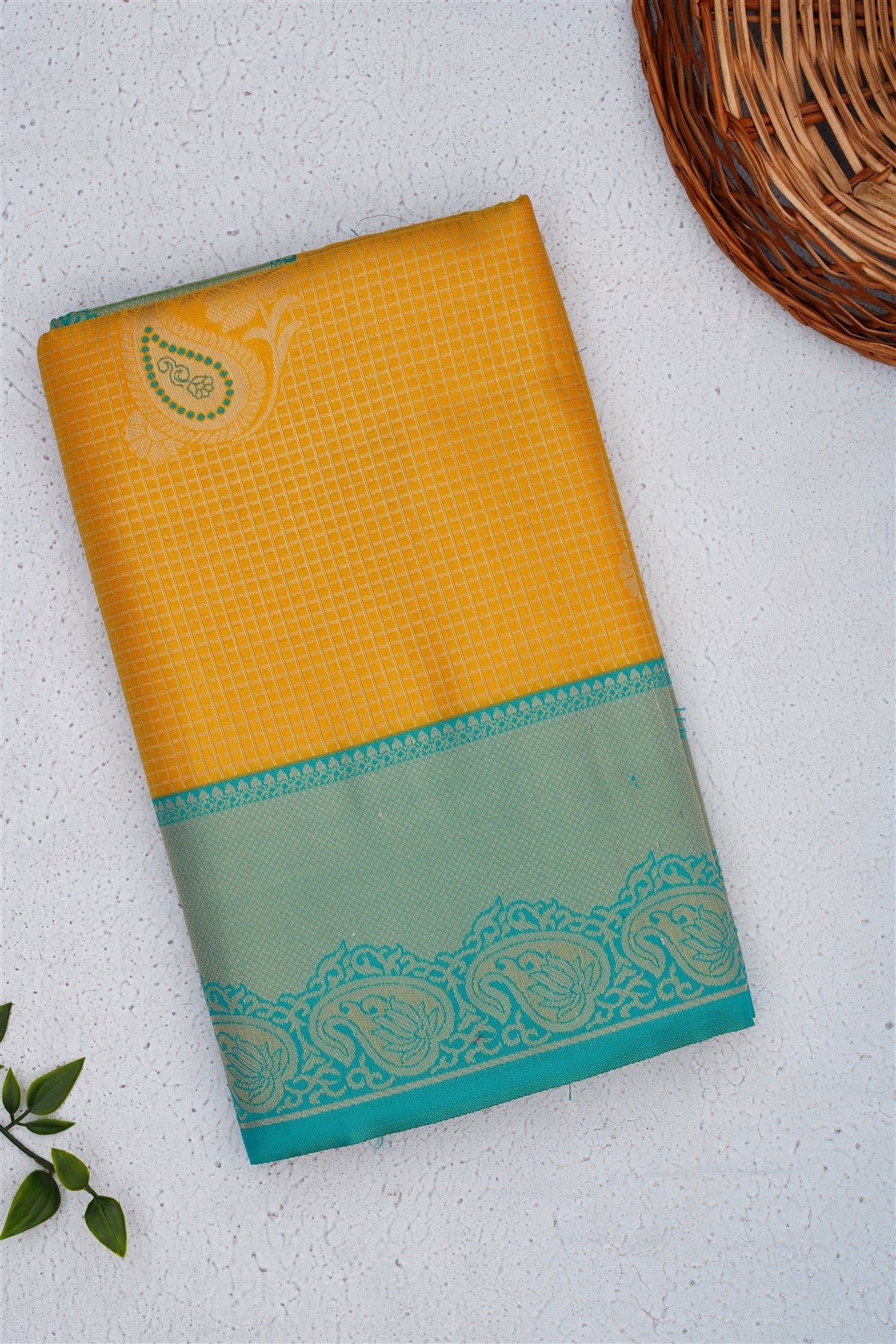 Banarasi Soft Silk Lemon Yellow Saree