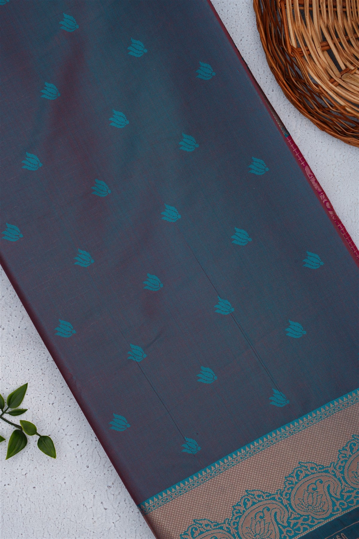 Banarasi Soft Silk Magenta Saree