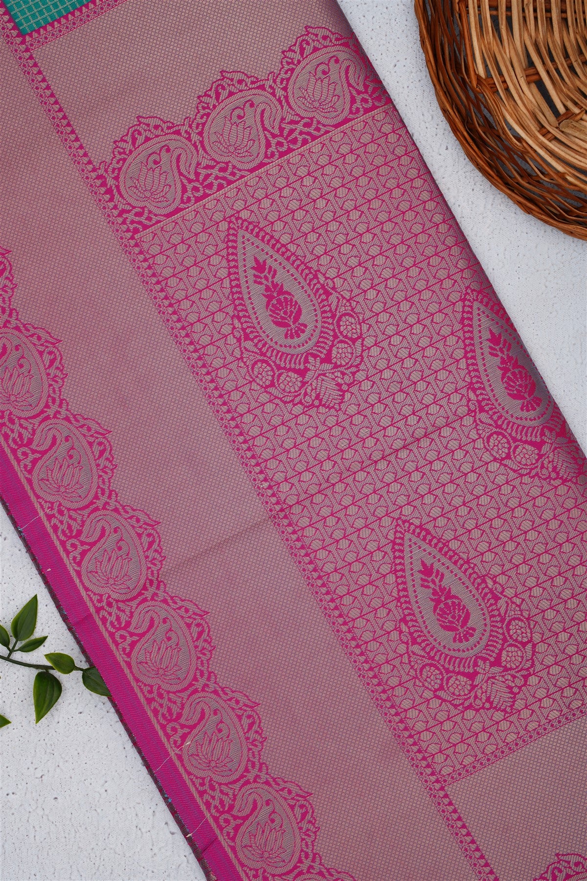 Banarasi Soft Silk Teal Saree