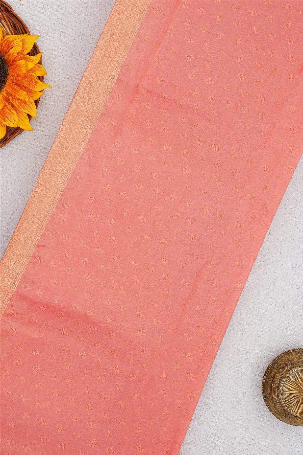 Banarasi Russian Silk Dark Green Saree
