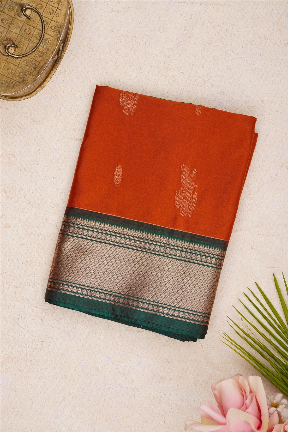 Semi Pattu Silk Blend Light Mustard Saree