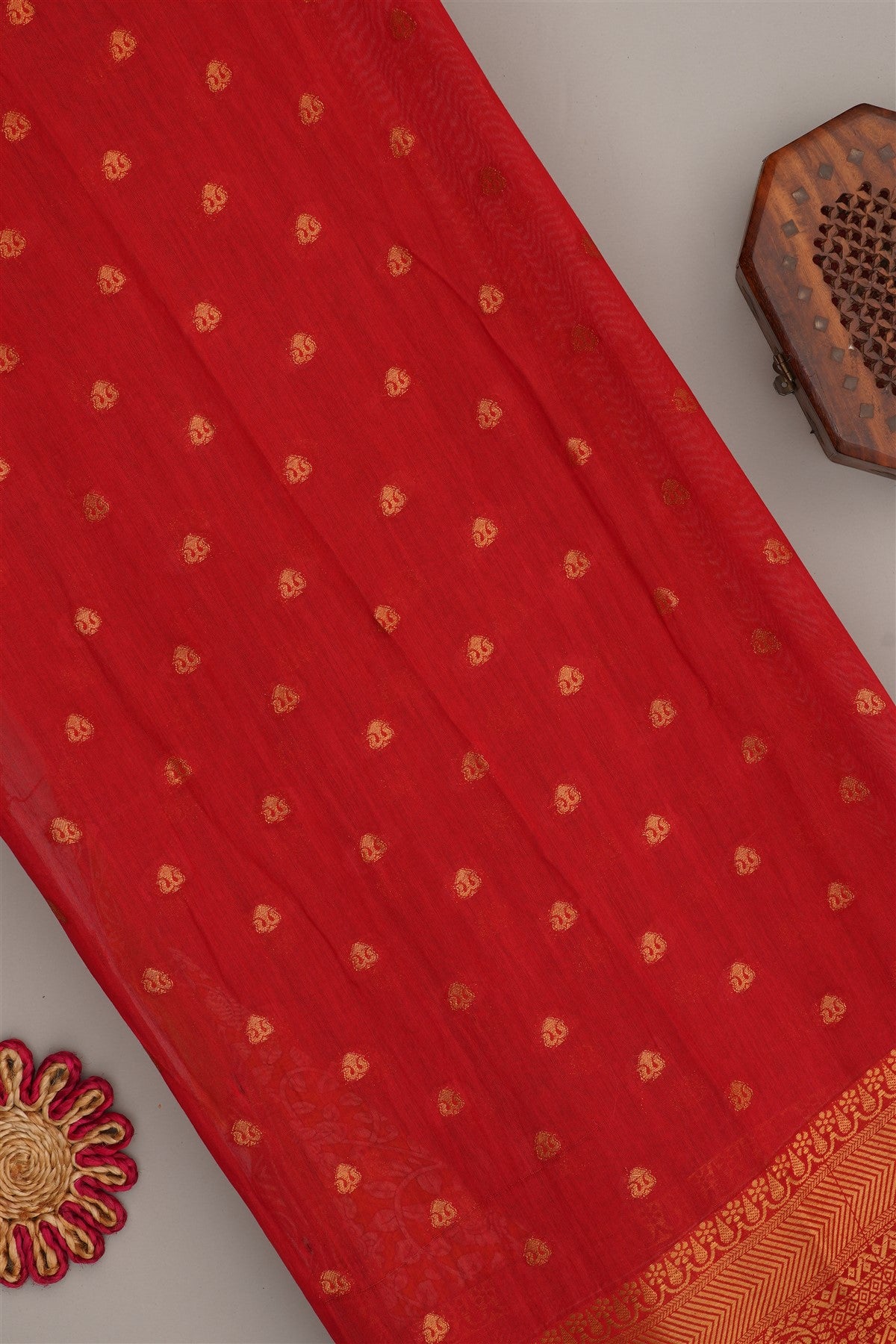 Fancy Modal Silk Kalamkari Print Mustard Saree