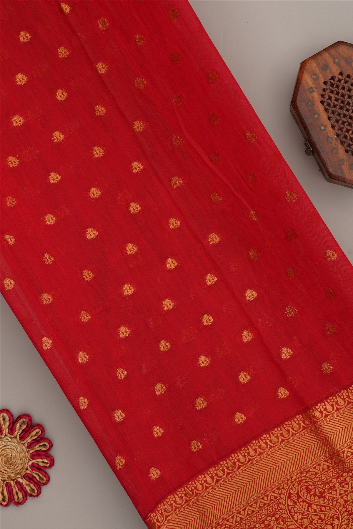 Fancy Modal Silk Kalamkari Print  Mustard Saree