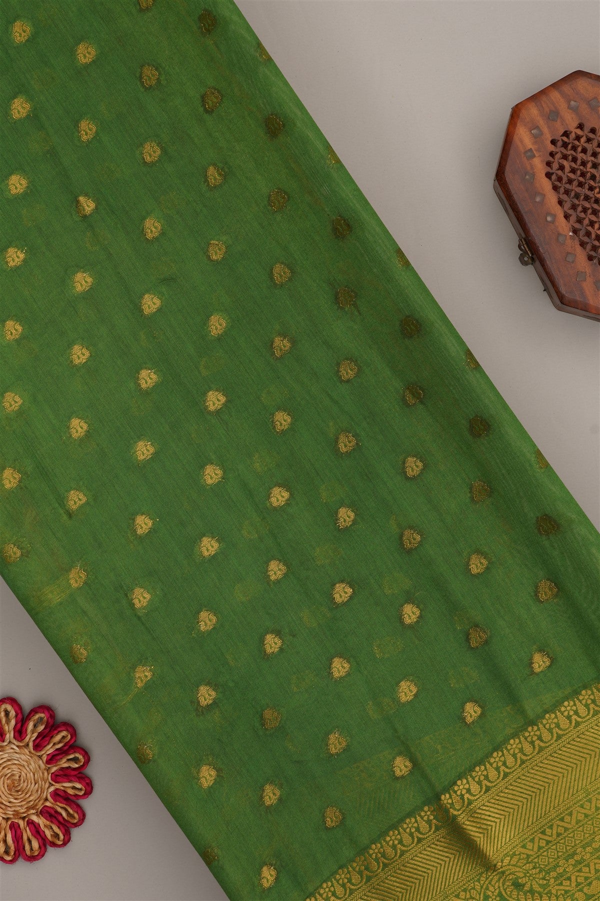 Fancy Modal Silk Kalamkari Print Brick Saree