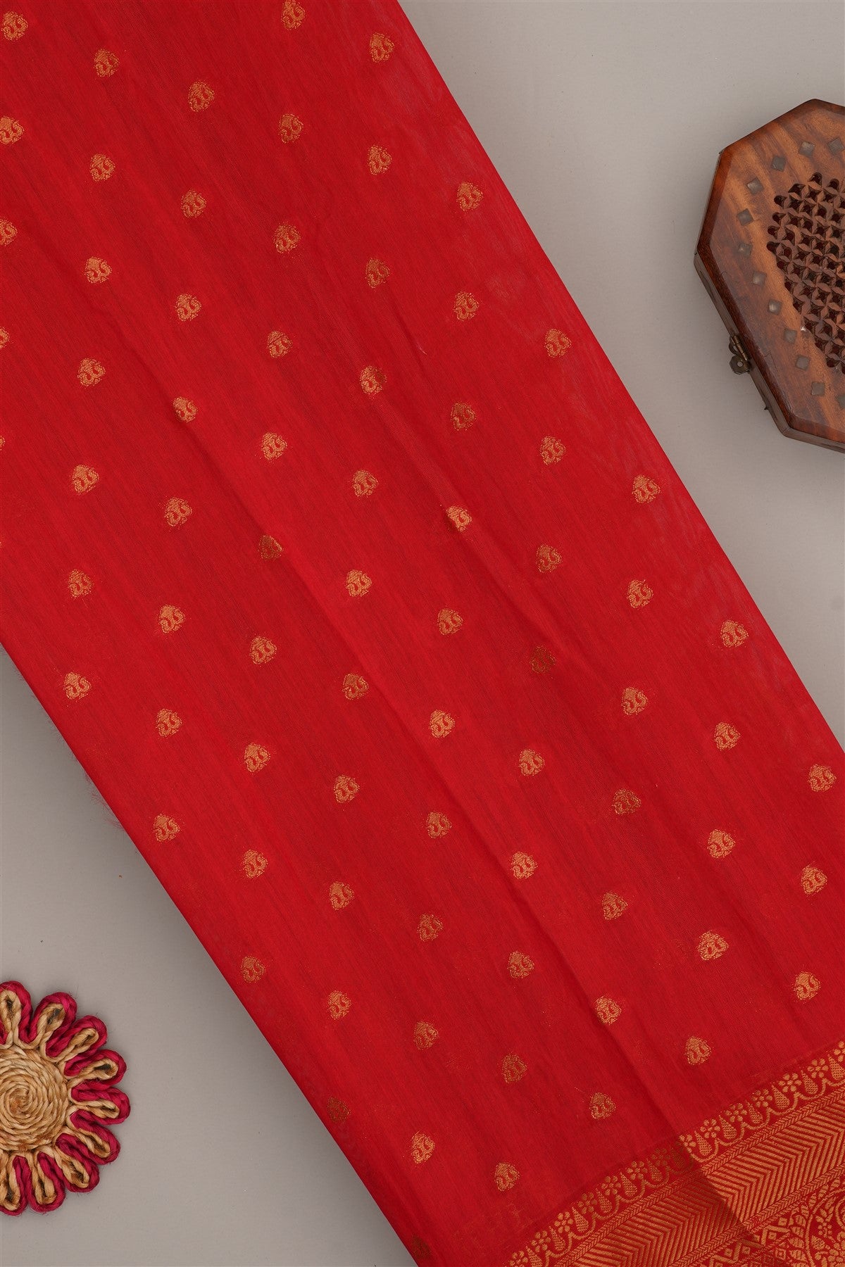 Fancy Modal Silk Kalamkari Print Mustard Saree