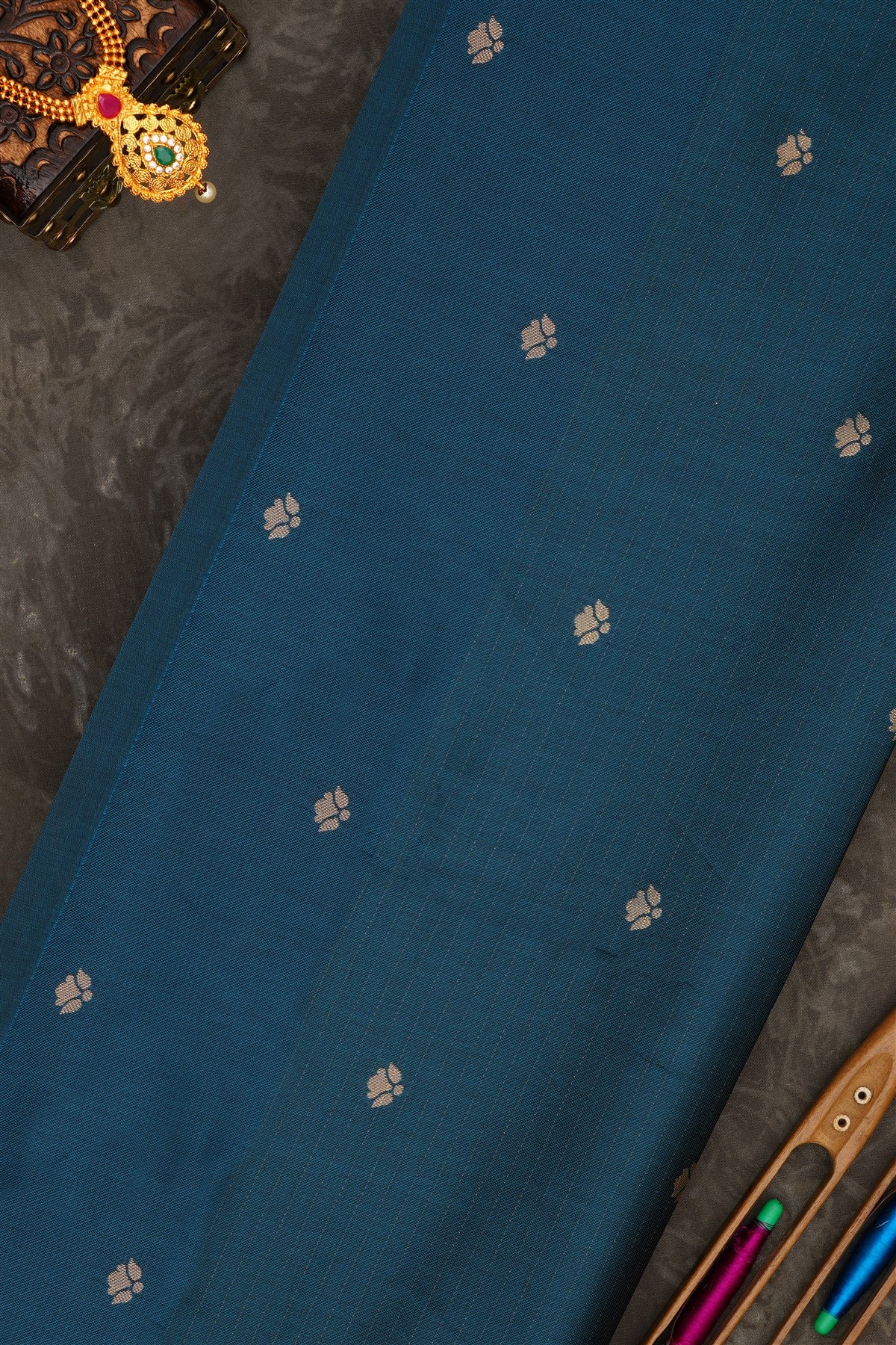 Banarasi Soft Silk Blue Saree