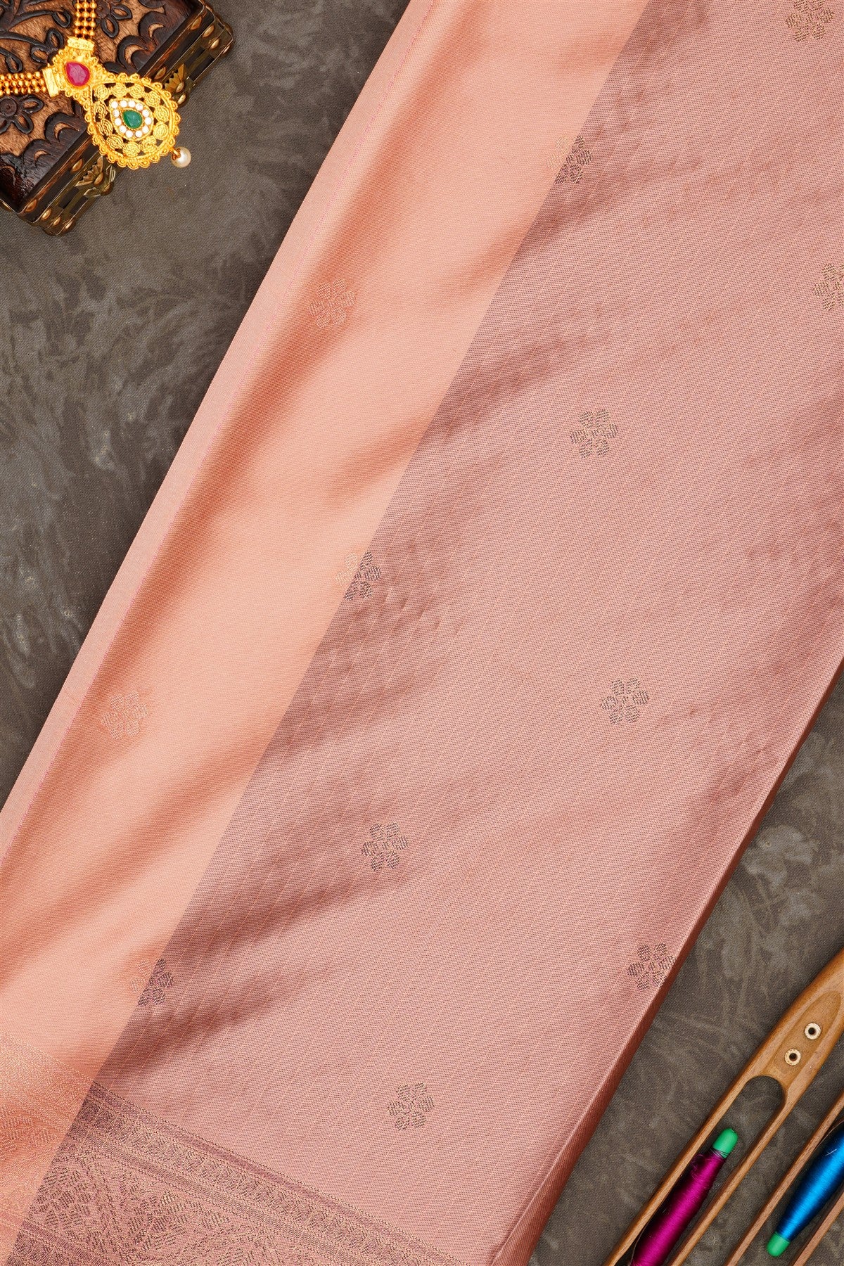 Banarasi Soft Silk Dark Green Saree