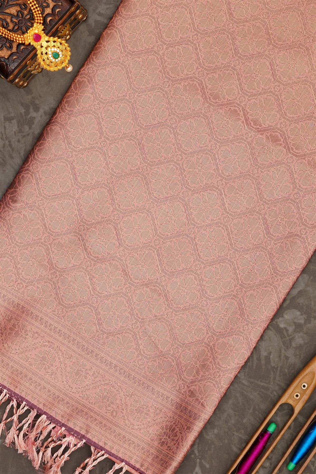 Banarasi Soft Silk Purple Saree