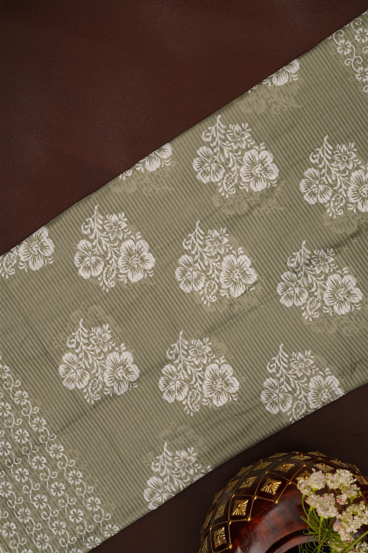 Printed Cotton Light Pistha DressMaterial