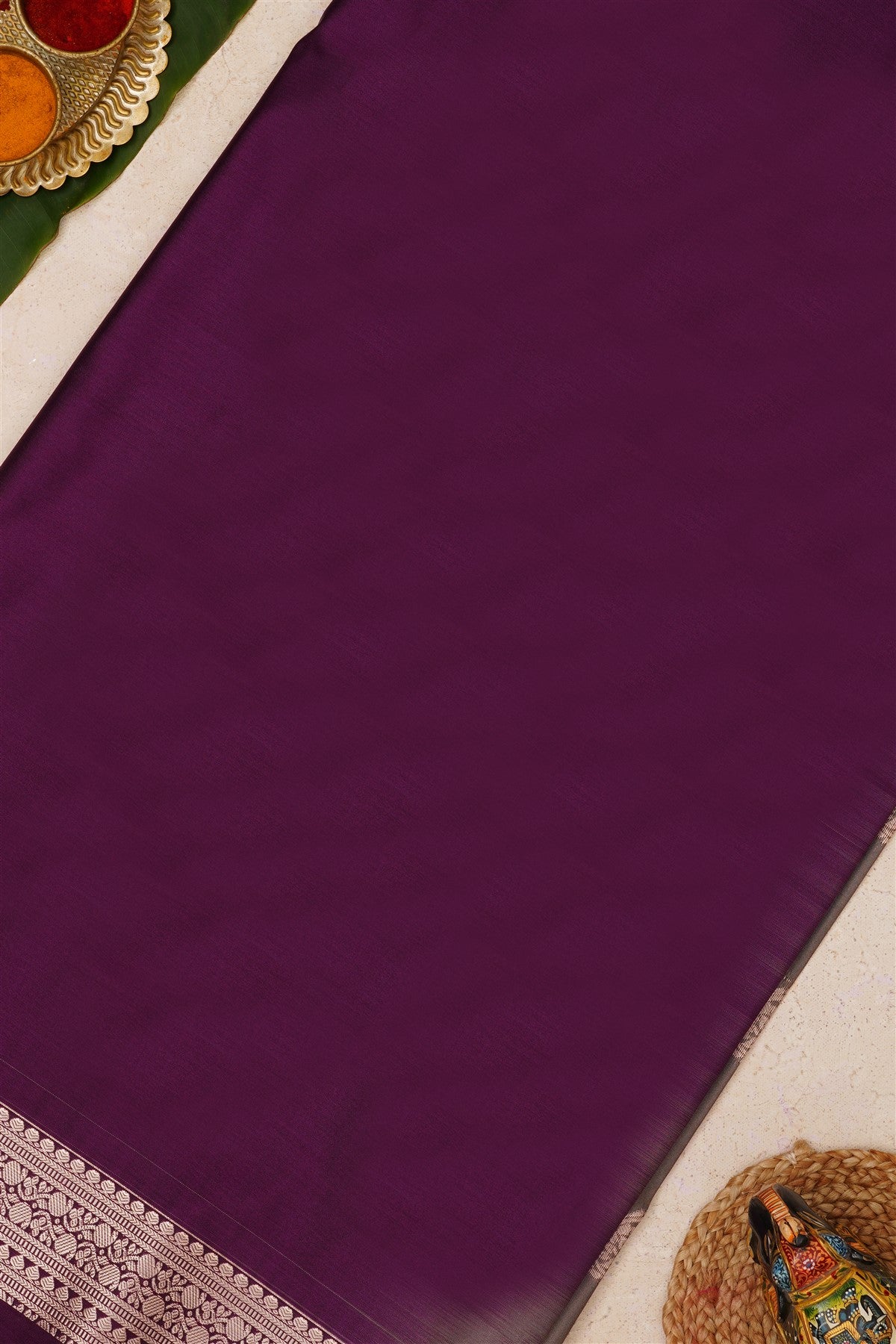 Fancy Vintage Soft Silk Grey Saree