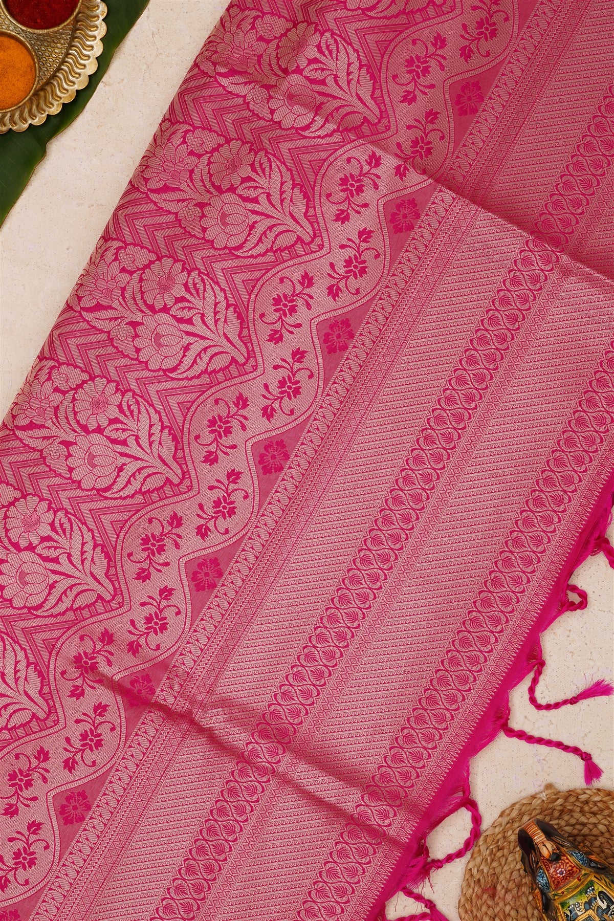 Fancy Vintage Soft Silk Light Lavender Saree