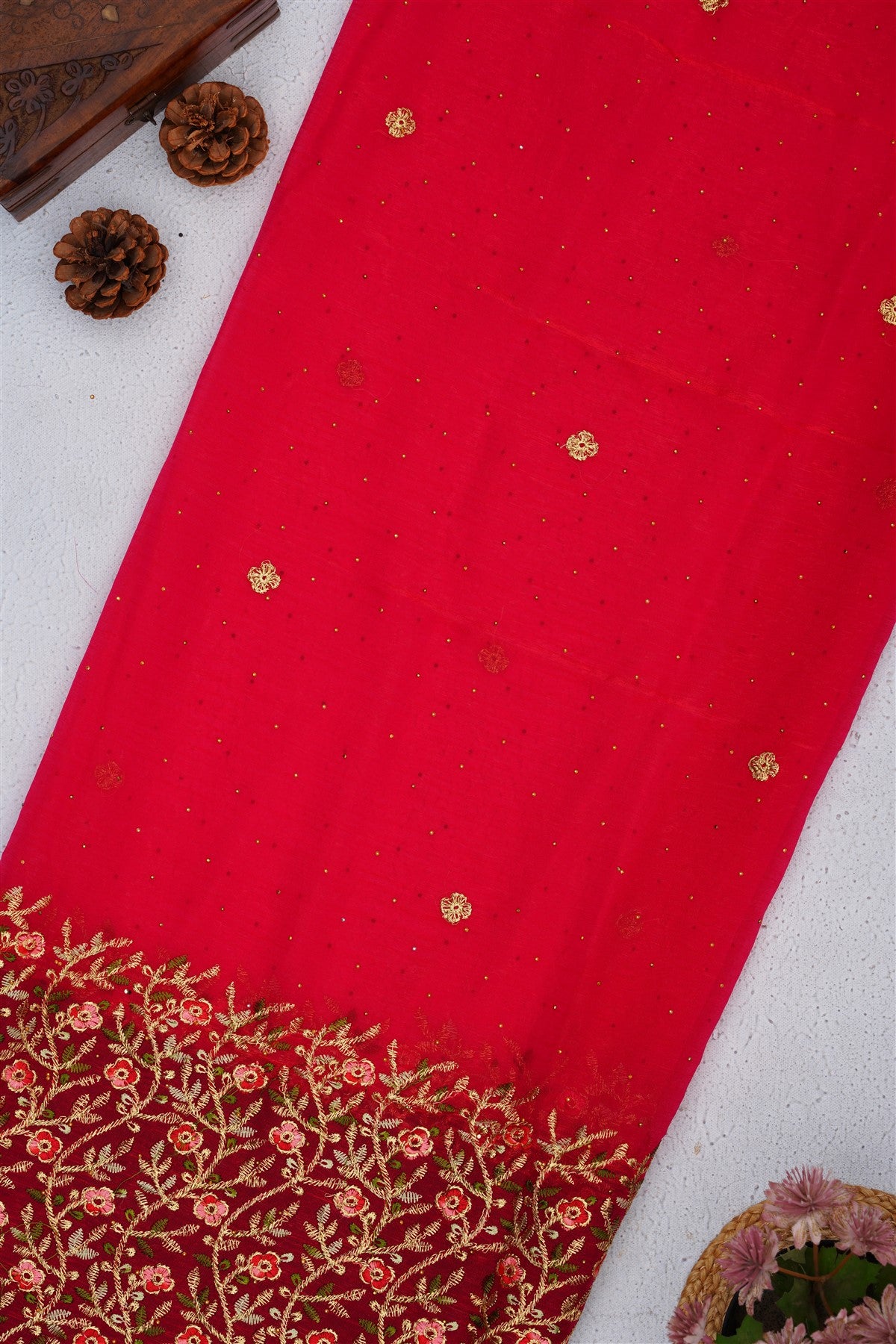 Fancy Frendy Chiffon Green Saree