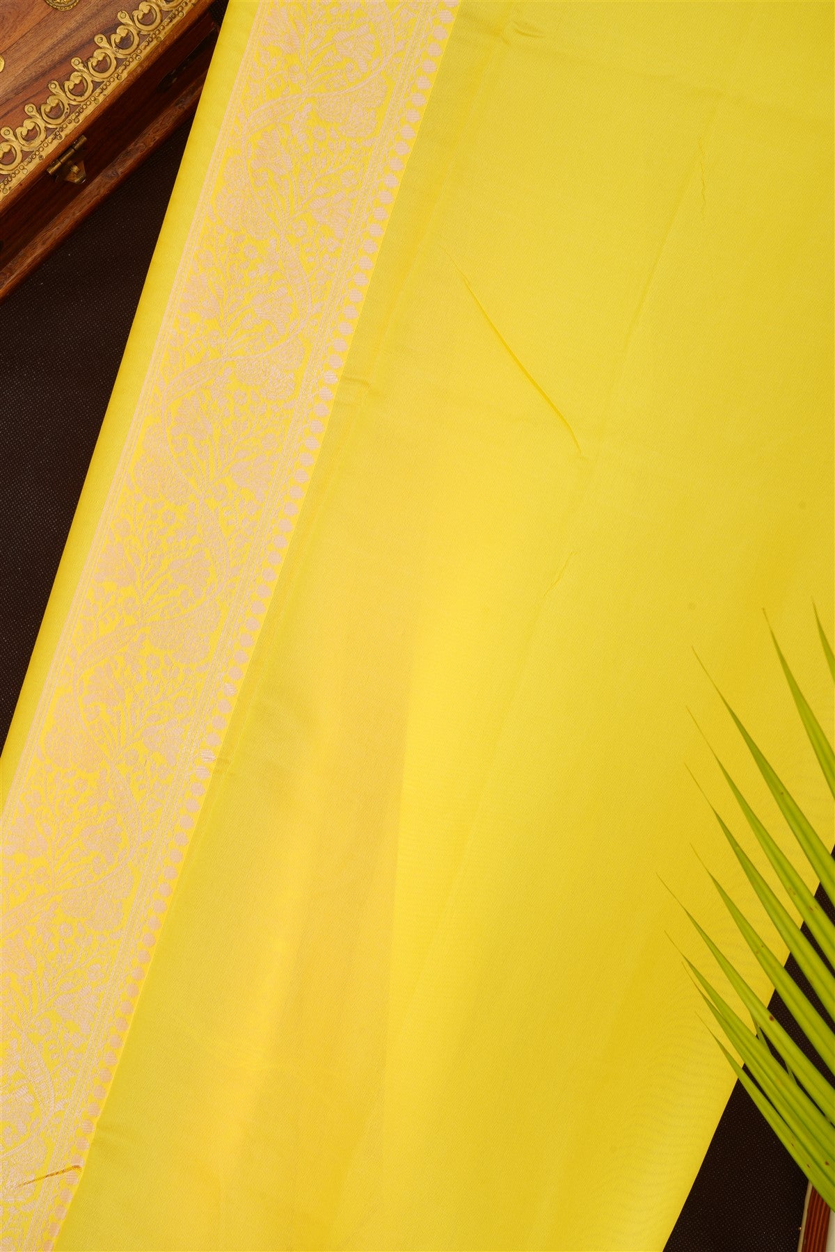 Fancy Silk Blend Sky Blue Saree