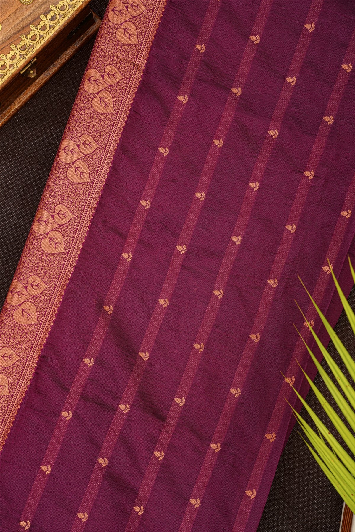 Fancy Silk Blend Light Pink Saree