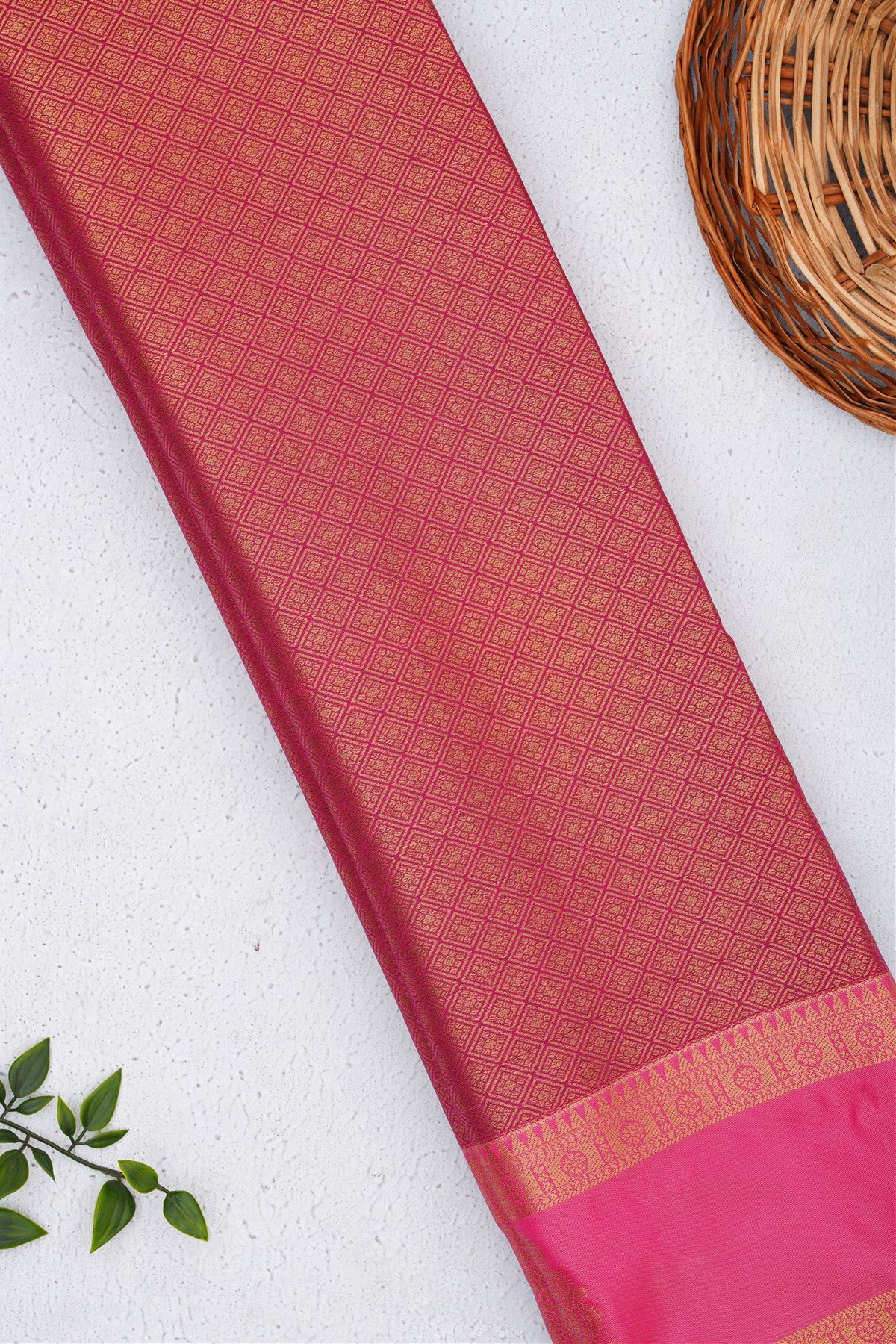 Mysore Silk Magenta Saree