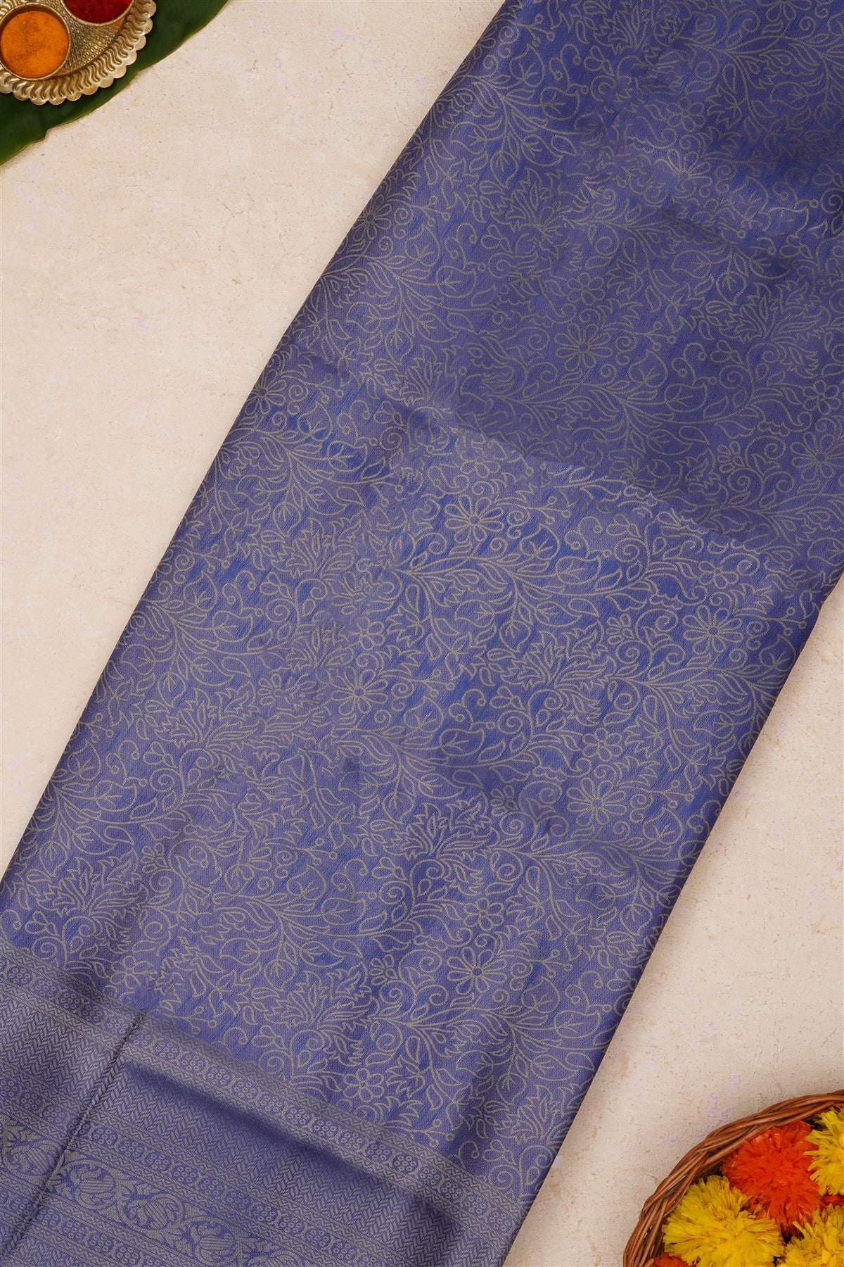 Fancy Soft Silk Light Lavender Saree