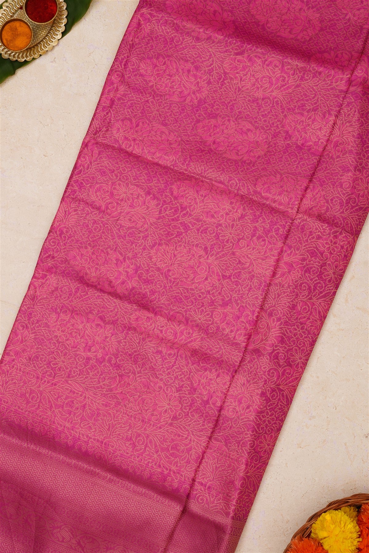 Fancy Soft Silk Purple Saree