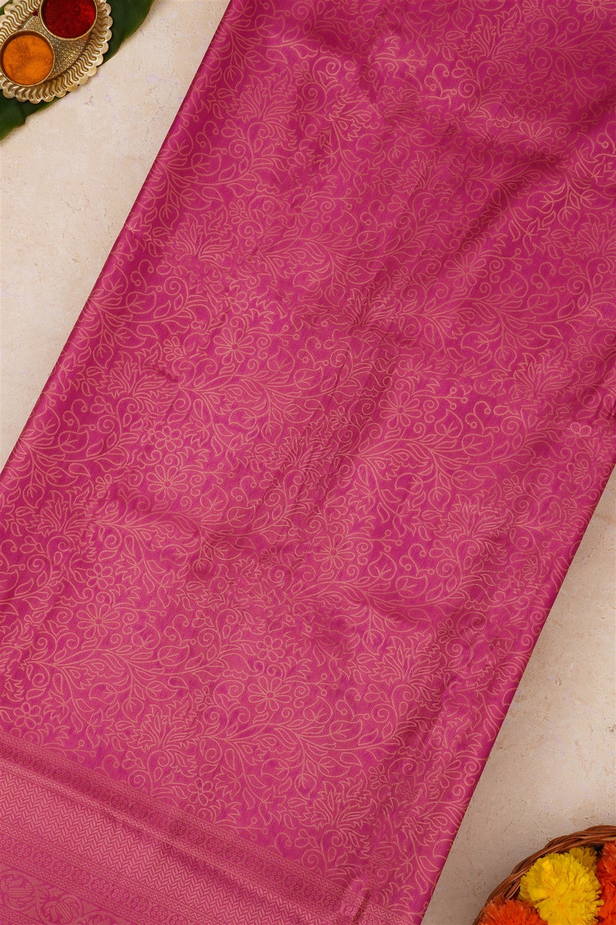 Fancy Soft Silk Purple Saree