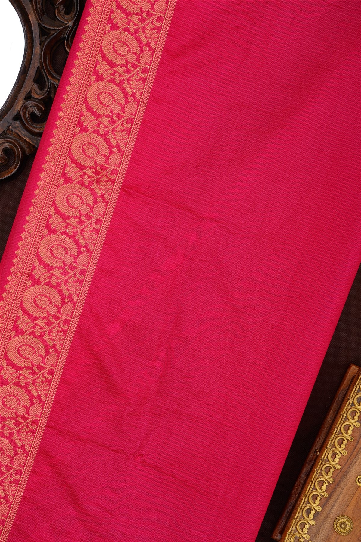 Banarasi Silk Dark Blue Saree