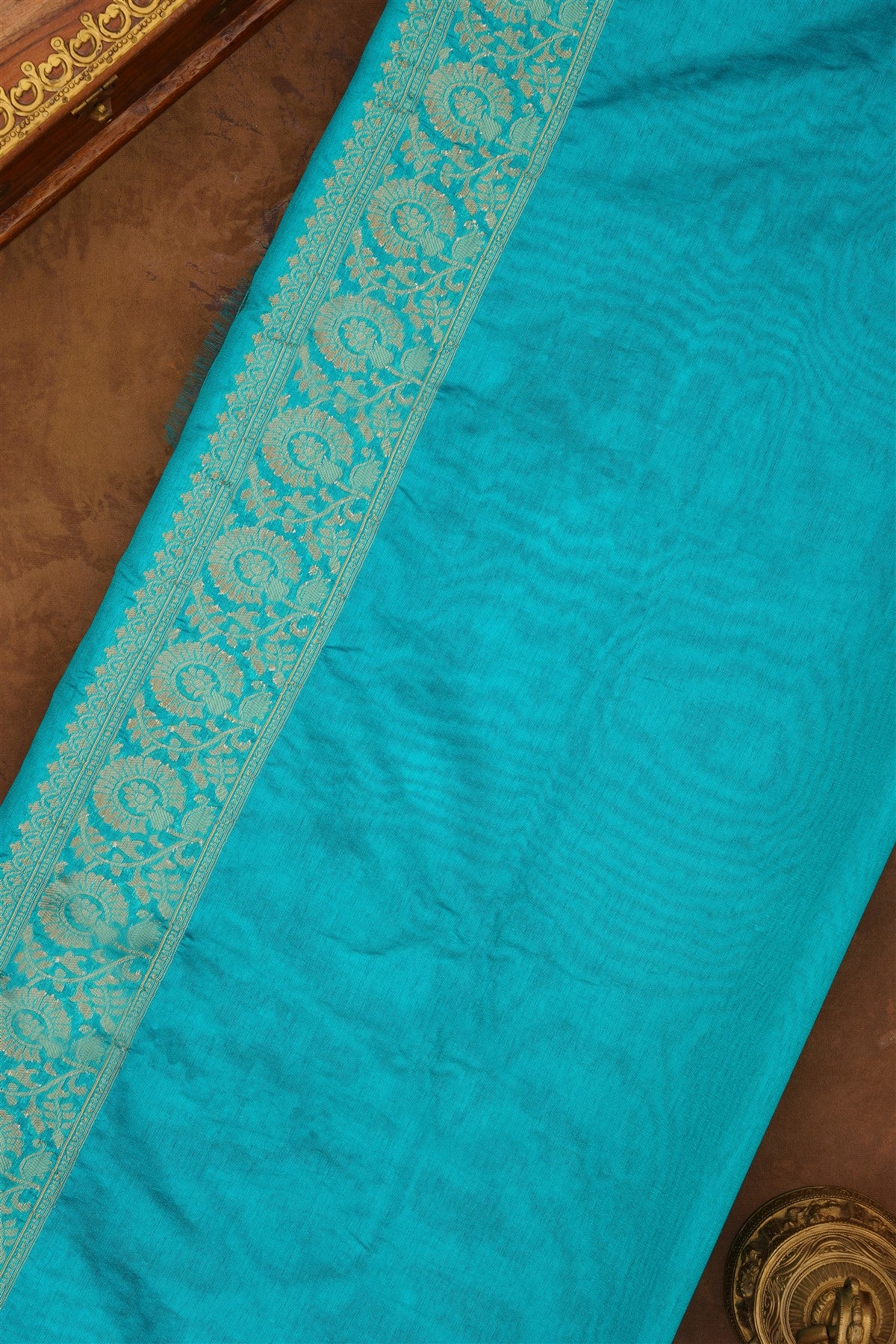 Banarasi Silk Dark Pink Saree