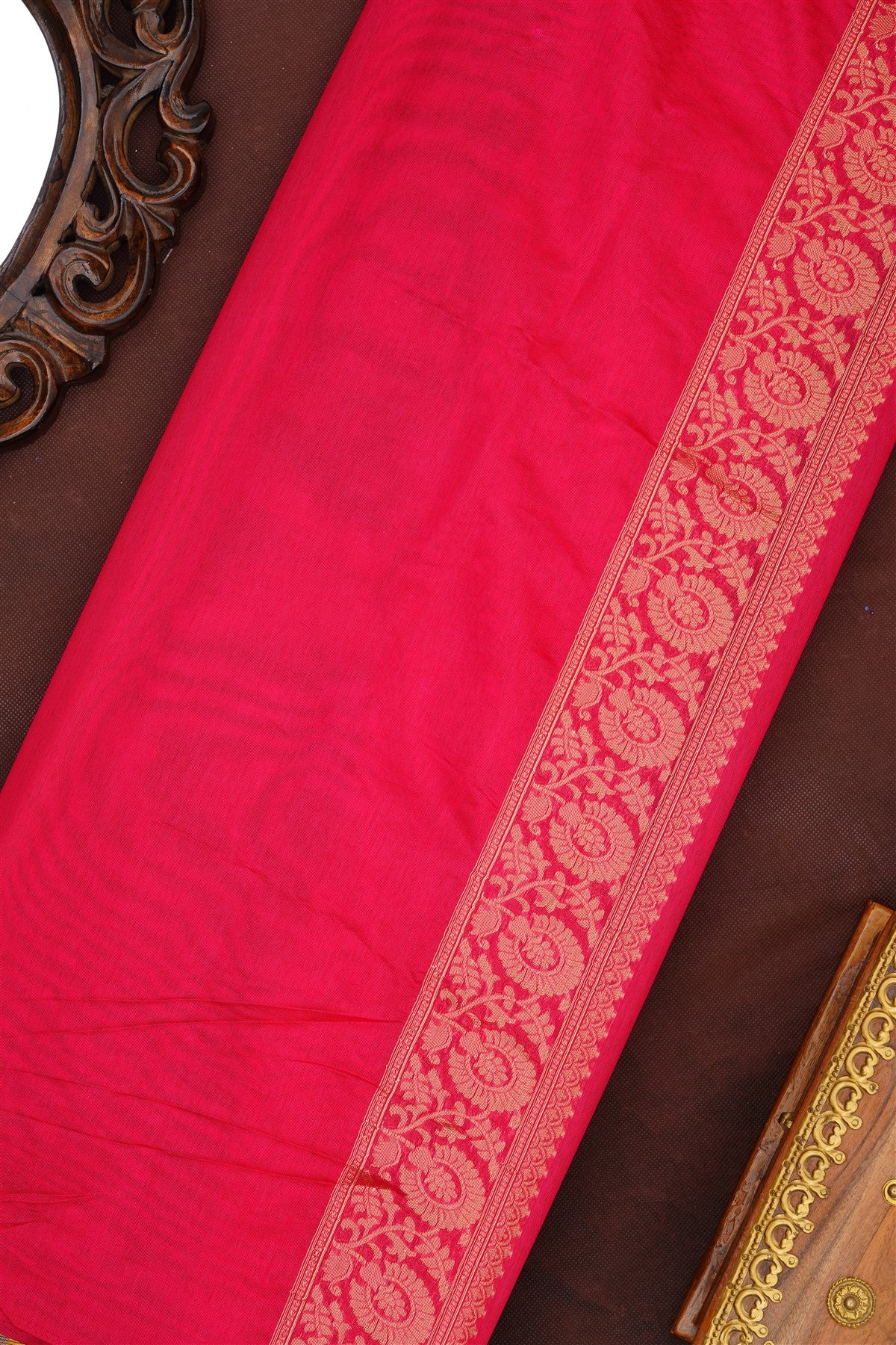 Banarasi Silk Violet Saree