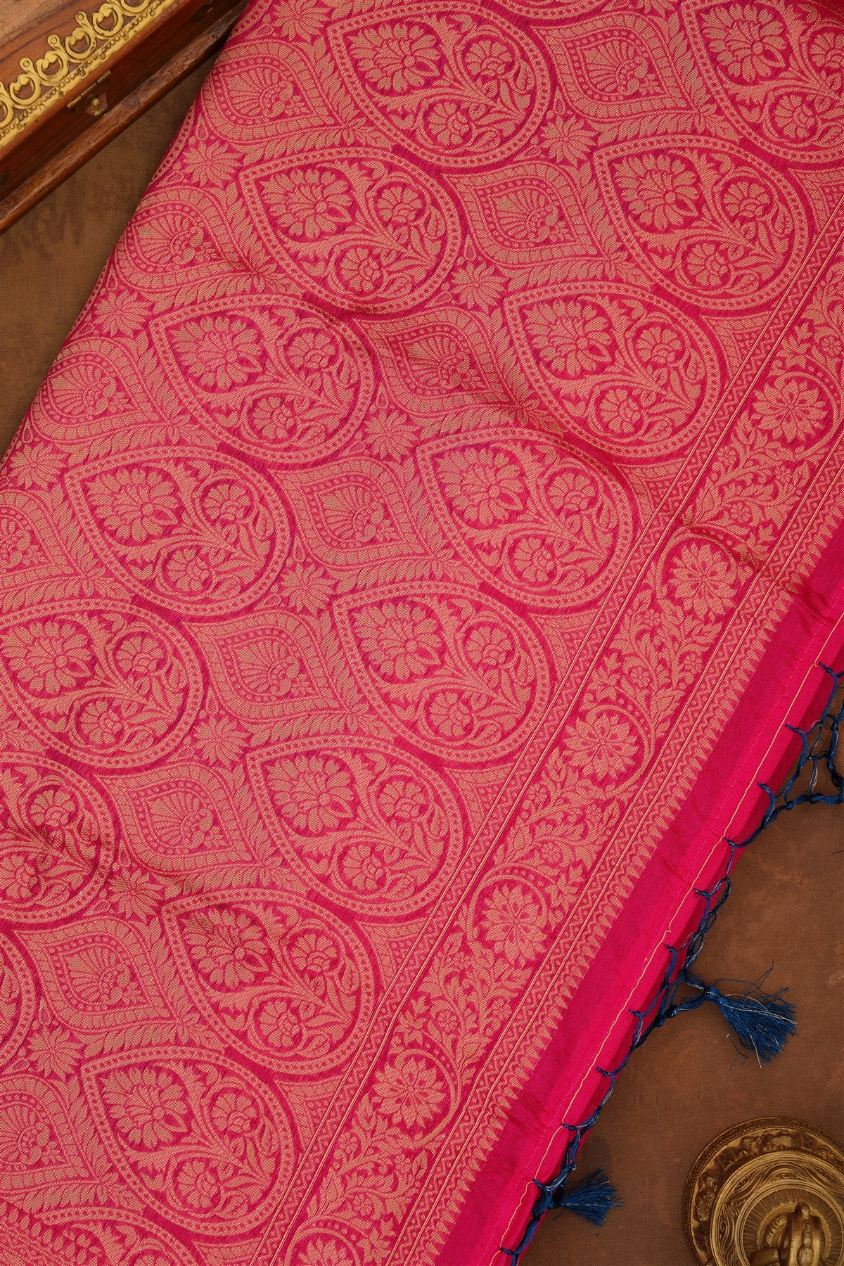 Banarasi Silk Blue Saree