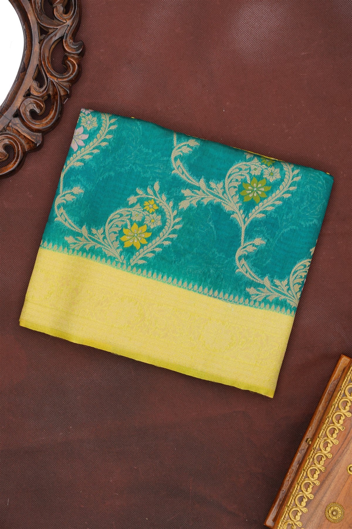 Banarasi Silk Green Saree
