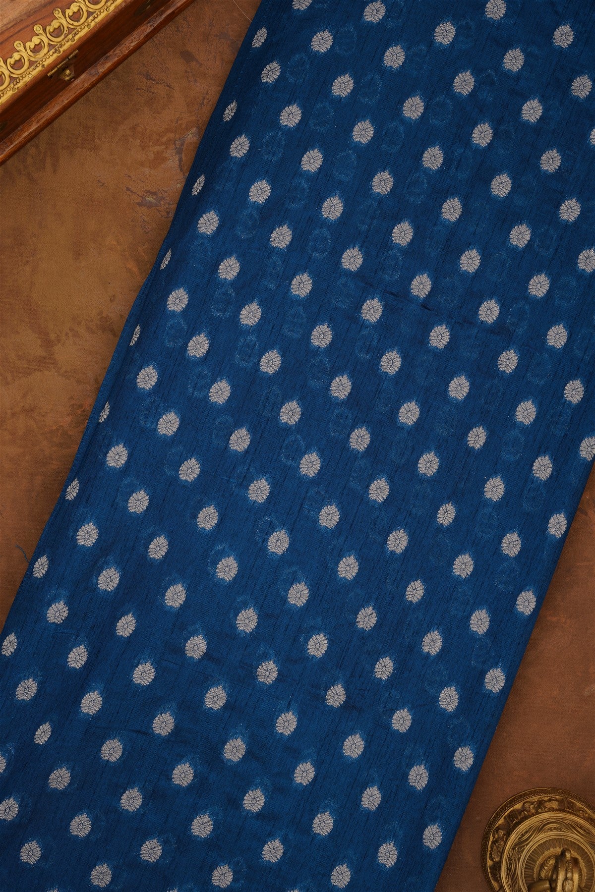 Banarasi Silk Dark Blue Saree