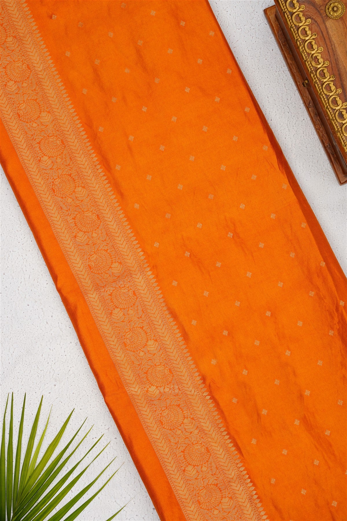 Banarasi Mashru Violet Saree