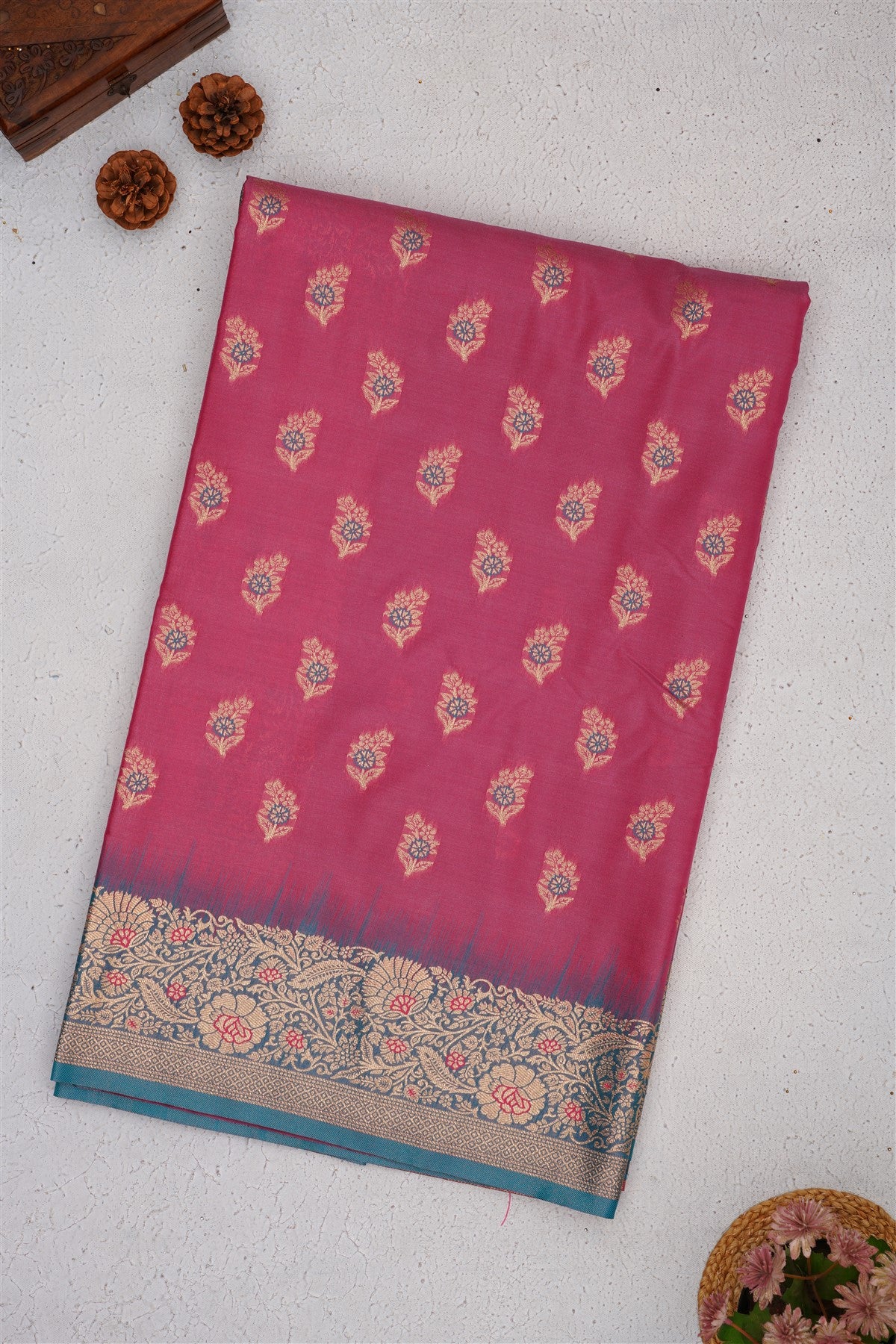 Banarasi Soft Satin Light Purple Saree