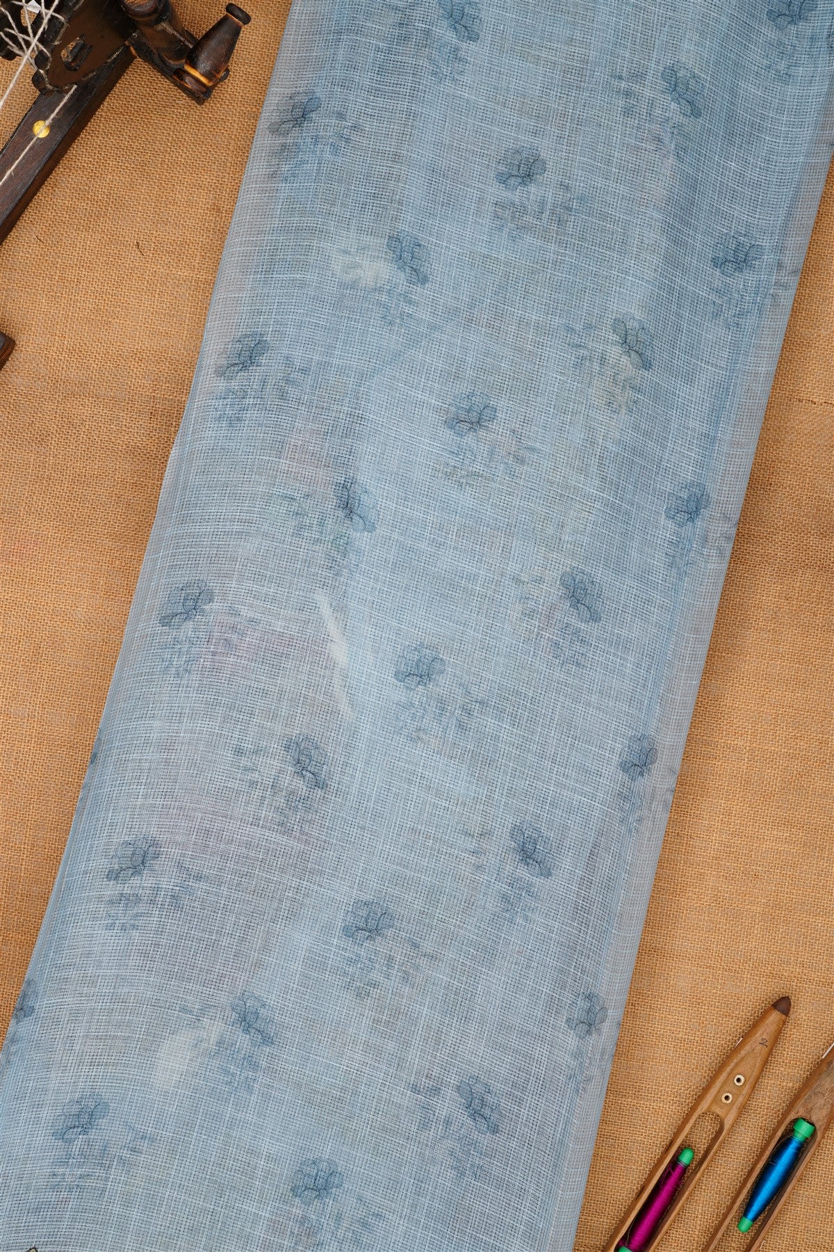 Fancy Kota Dark Blue Saree