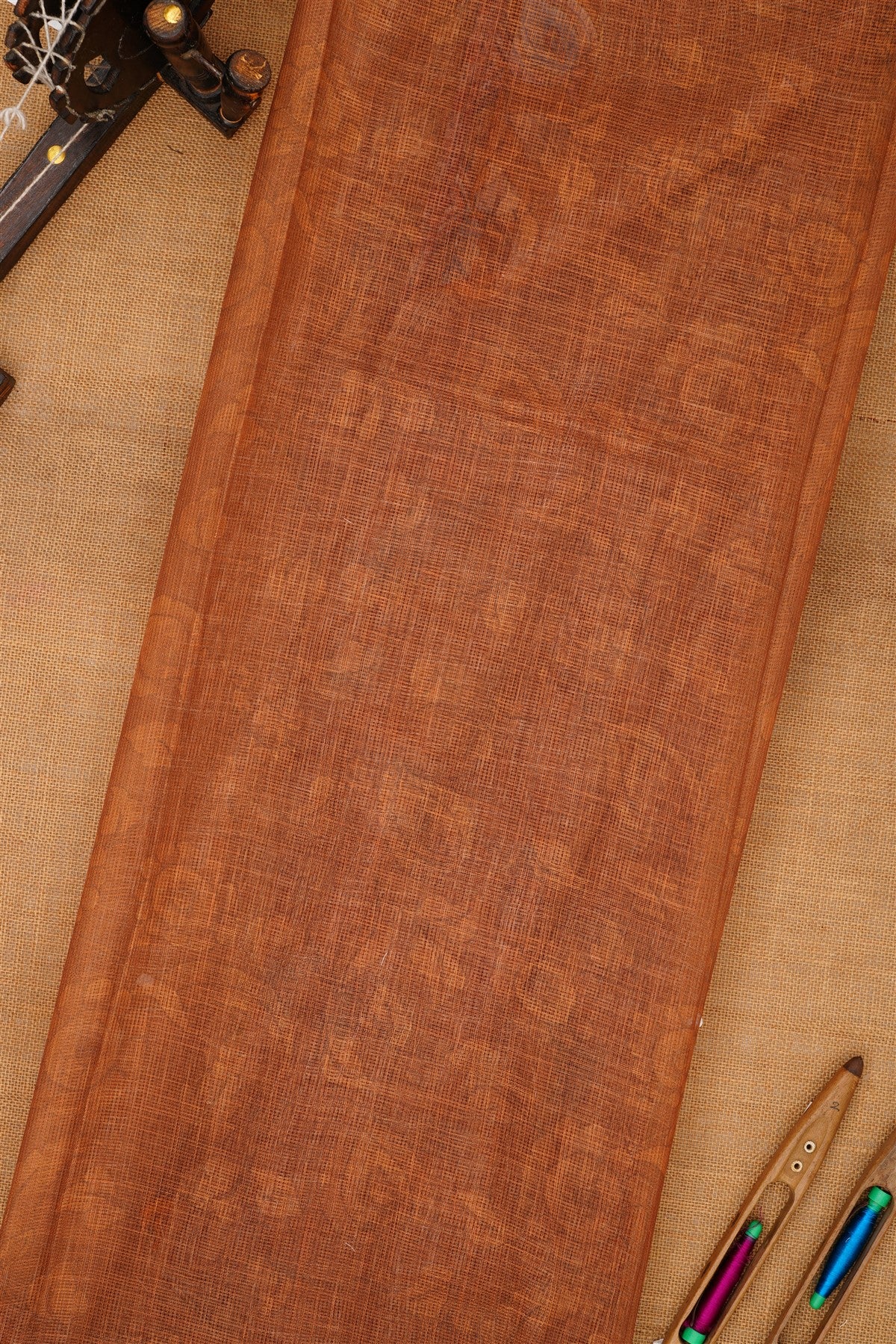Fancy Kota Khaki Saree
