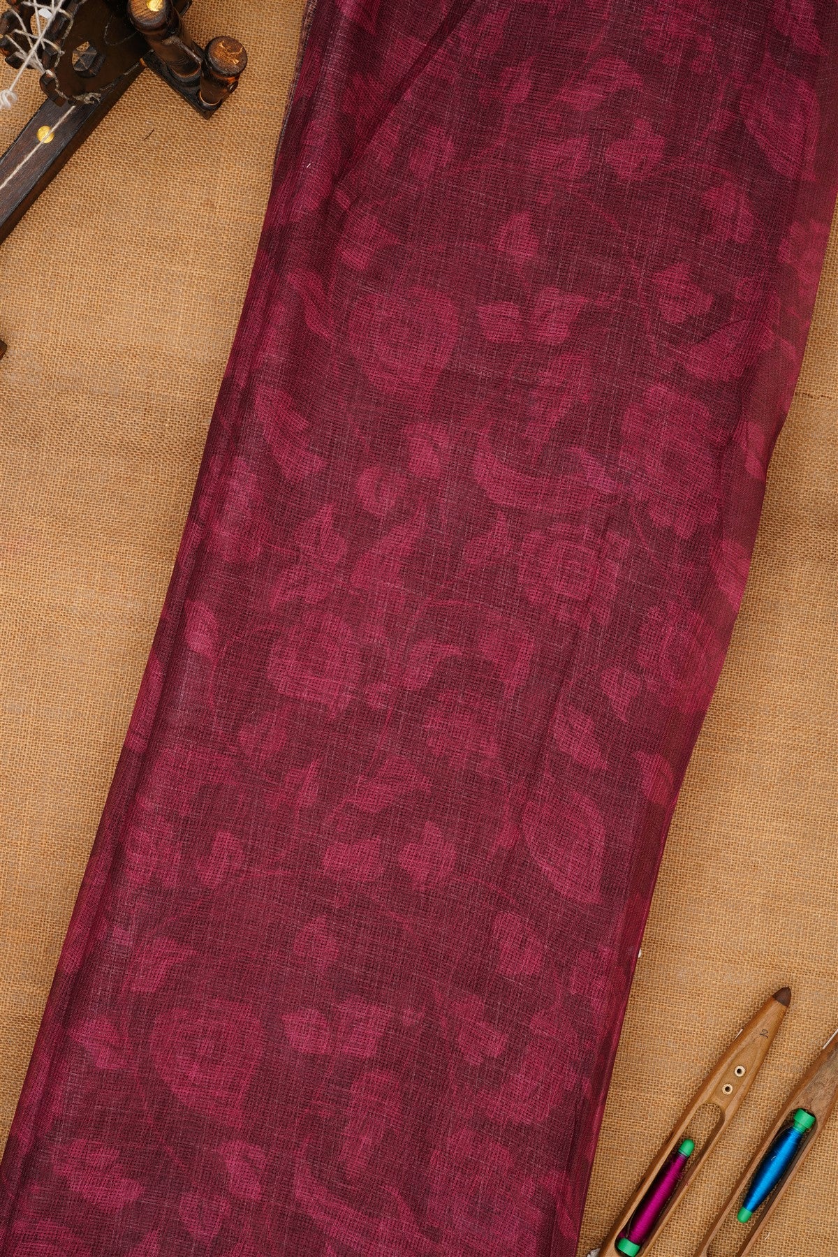 Fancy Kota Purple Saree