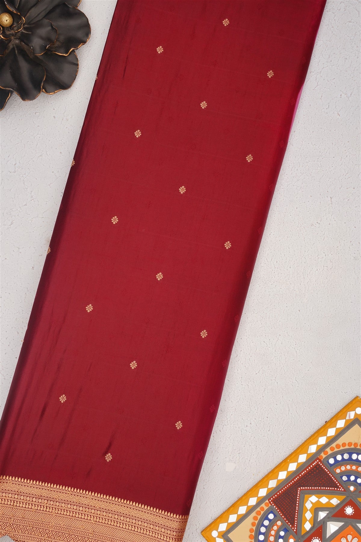 Banarasi Mashru Light Purple Saree