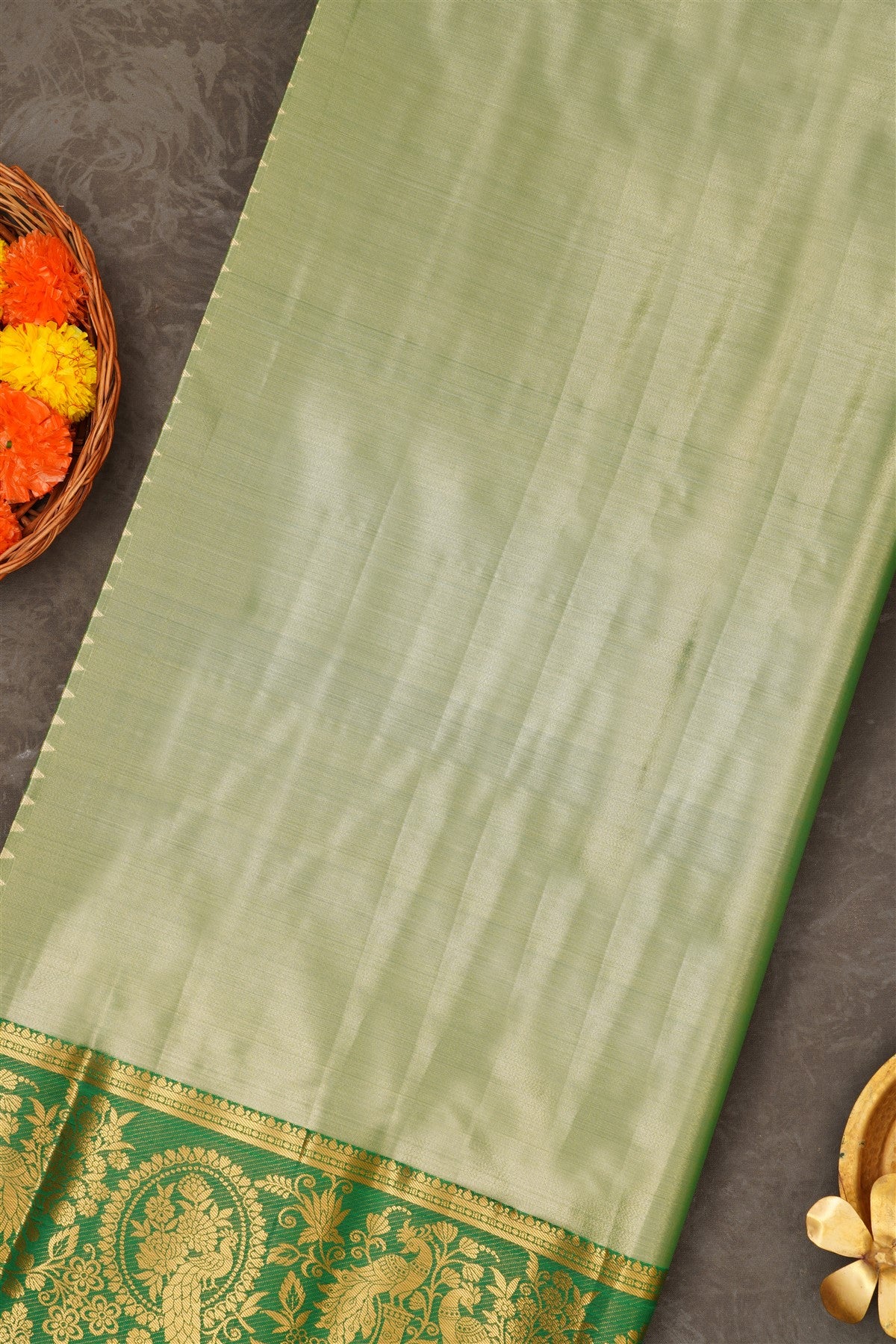 Semi Pattu Silk Blend Pink Saree