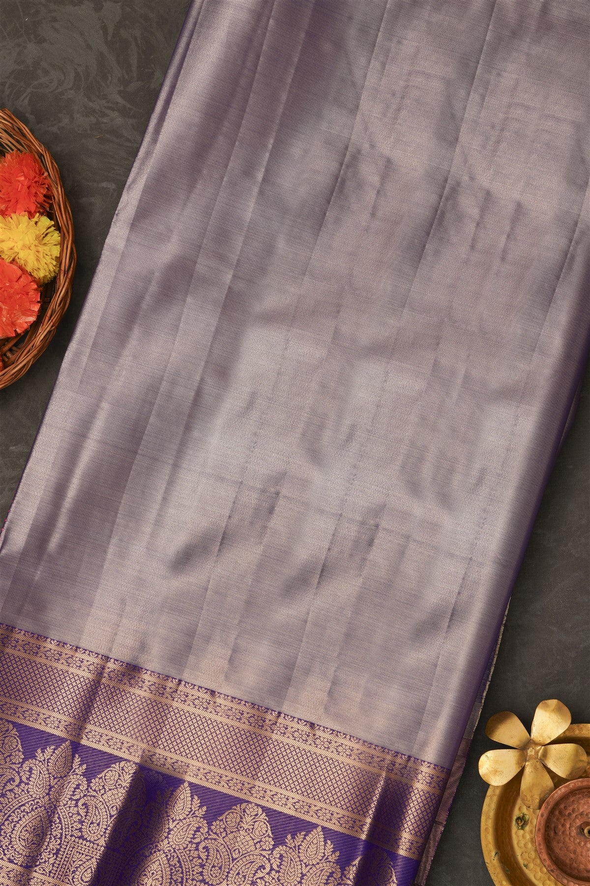 Semi Pattu Silk Blend Pink Saree